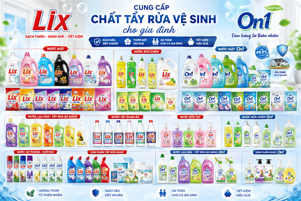 CUNG CẤP CHẤT TẨY RỬA PHỤC VỤ ĐỜI SỐNG